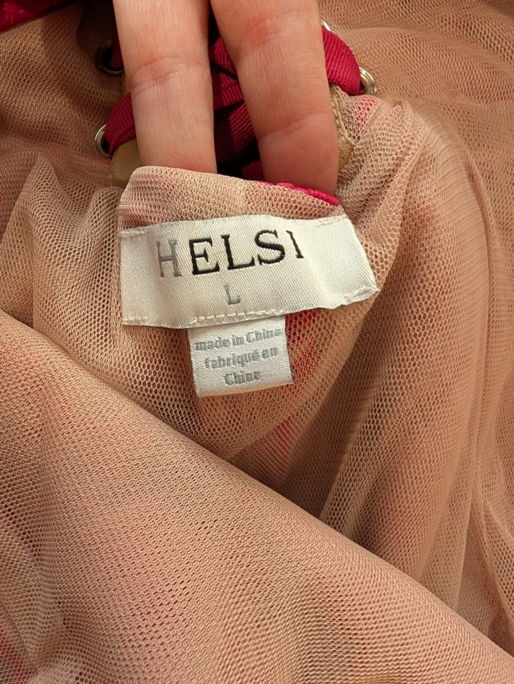 Anthropologie Pink Floral Appliqué Mini Dress - Picture 9 of 13